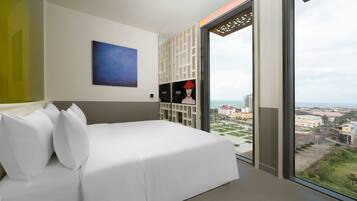 Deluxe-Zimmer, 1 Queen-Bett, Stadtblick | Ausblick vom Zimmer