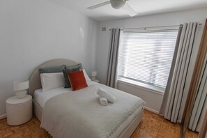 1 bedroom, iron/ironing board, travel cot, WiFi