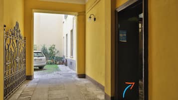 Entrada de la propiedad