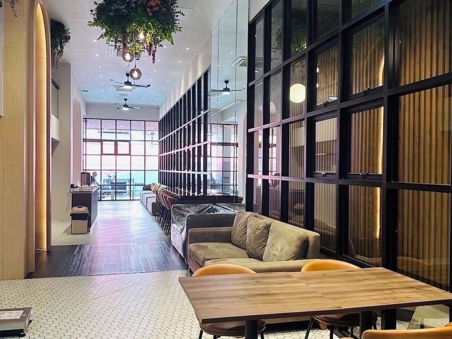 Fassade der Unterkunft