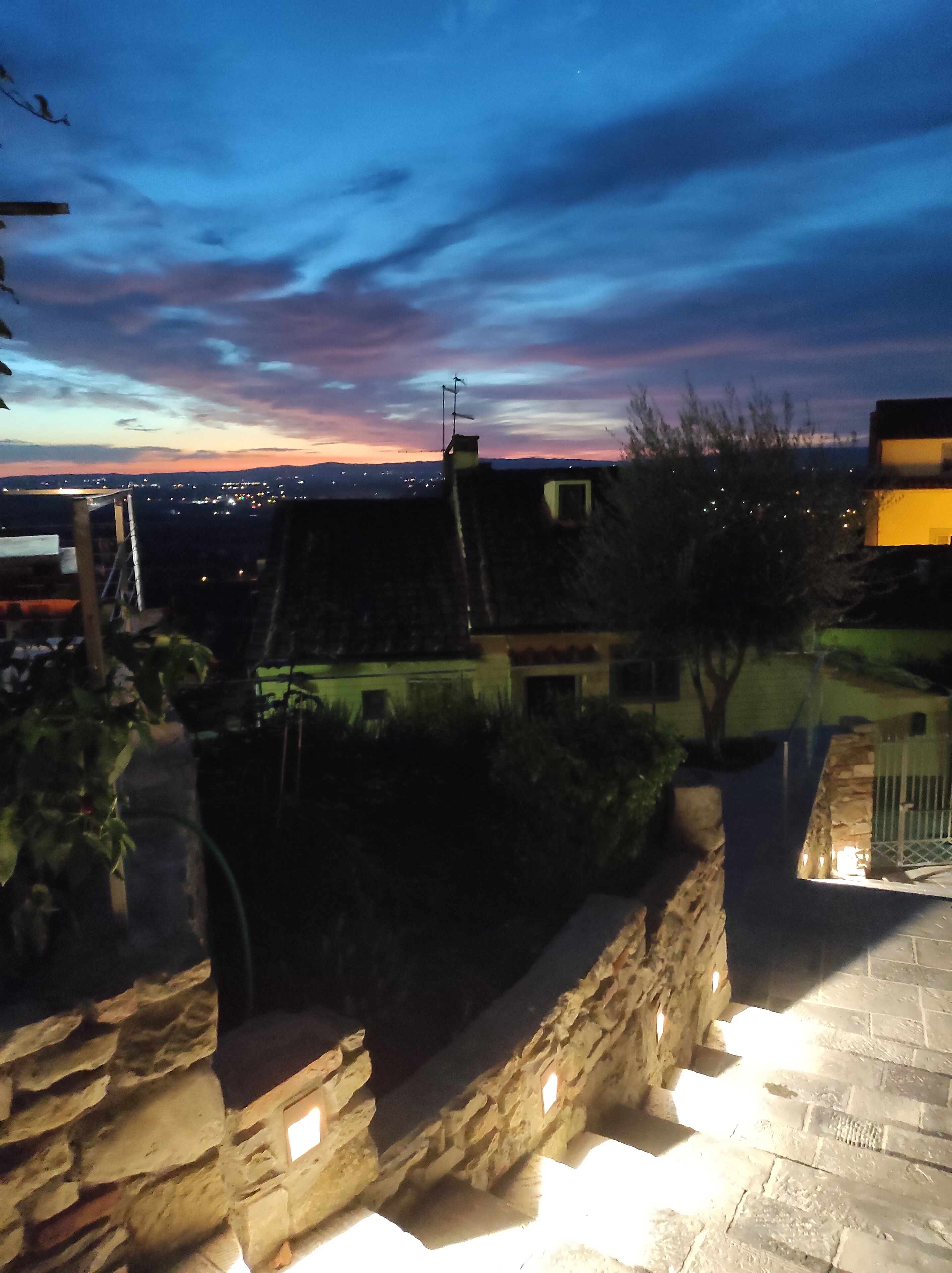 Vista desde la propiedad