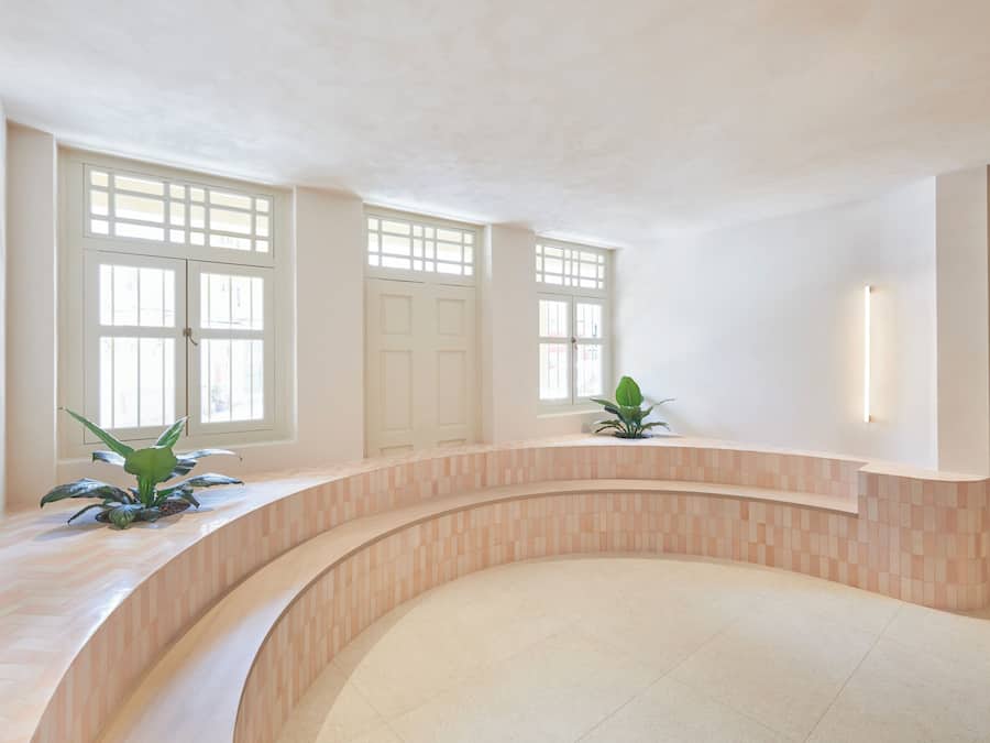 Sitzecke in der Lobby