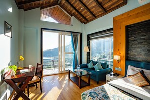 Family Room | Egyptian cotton sheets, premium bedding, memory foam beds, minibar - Alt life upper Bhagsu Mcleodganj (Dharamshala)