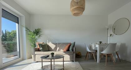 Modern and bright mini house in Peine