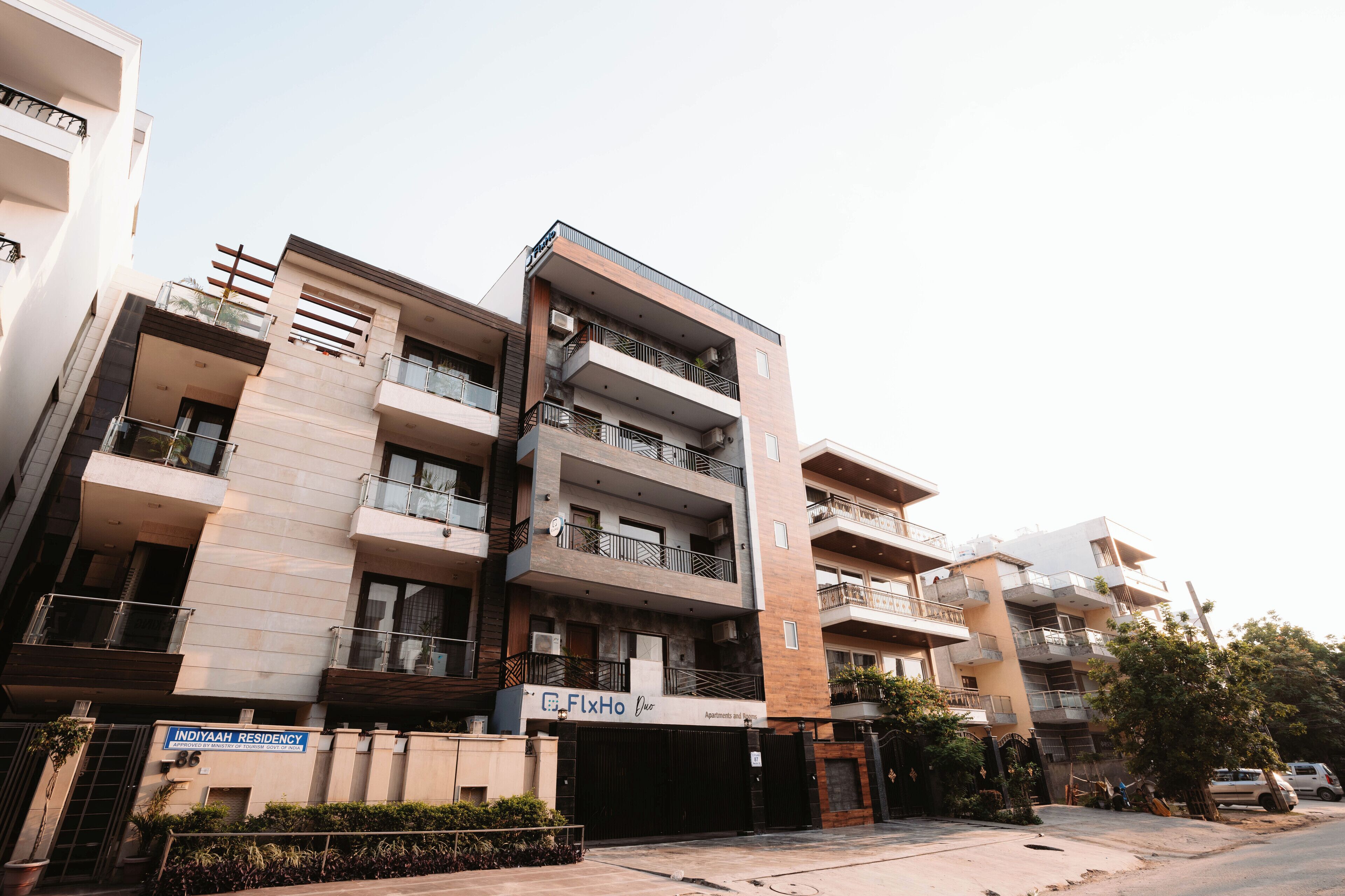 Fassade der Unterkunft