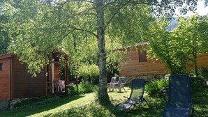 Property grounds - QUAZEMI chalets in Casteil vacation rentals (Casteil)