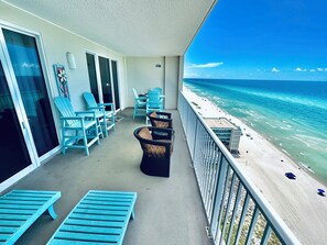 Property grounds - Beautiful Gulf-Front Condo, Large Balcony, Fabulous Views, Great Location! (Panama City Beach)