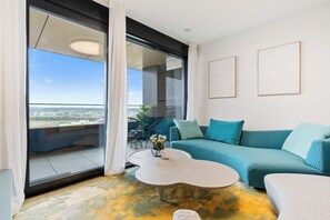 Departamento | Área de sala de estar | Smart TV de 42 pulgadas con canales digitales 