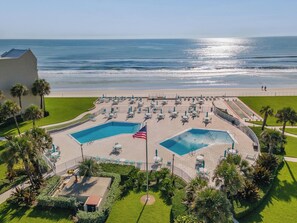 A heated pool - Fantastic Oceanview Condo by the Sea! (New Smyrna Beach)