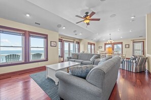 Smart-tv, videospil, stereoanlæg