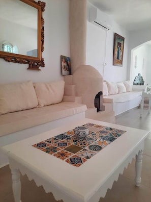 Living area - Maison à Djerba Avec Piscine (Houmt Souk)