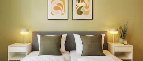 City Apartment | Individually furnished, iron/ironing board, free WiFi, bed sheets