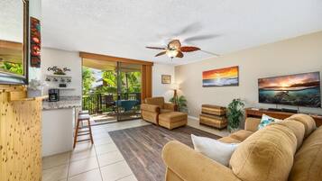 Condo, 1 Bedroom | Living area | TV