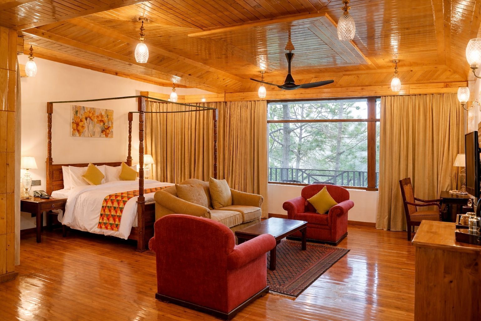 Habitación ejecutiva | 1 habitación, ropa de cama de alta calidad y minibar 