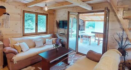 Cozy getaway house surrounded by forest and meadows