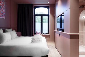 Habitación superior | 1 dormitorio, ropa de cama de alta calidad, sistema de insonorización