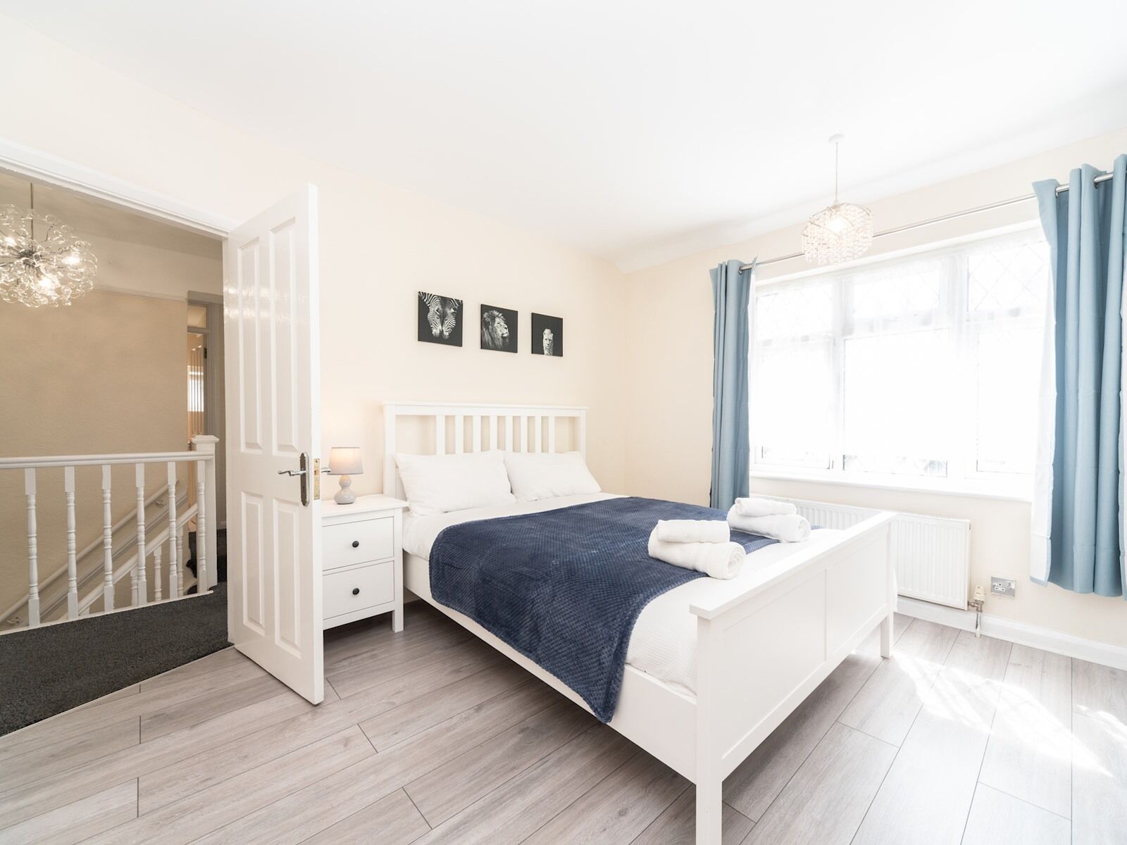 4 bedrooms, iron/ironing board, free WiFi, bed sheets