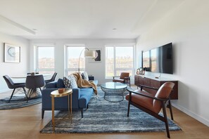 Living area - Modern 2BR-newly built-near NYC (Hoboken)