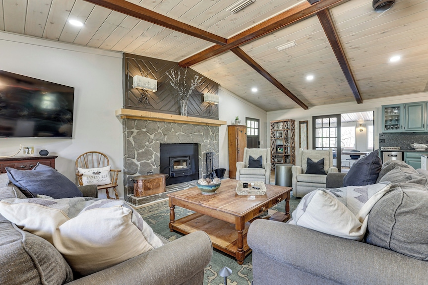 'Sweetwater Bluff' Home On The Hiawassee W/ Views! - Murphy, NC