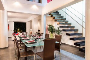 Dining - Casa Di Verde - Private pool with Jacuzzi & Gym (Πλατανιάς)