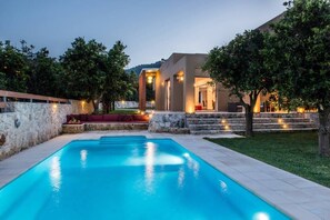 Pool - Casa Di Verde - Private pool with Jacuzzi & Gym (Πλατανιάς)