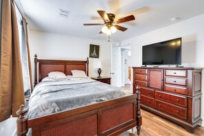3 chambres, fer et planche à repasser, Wi-Fi, draps fournis