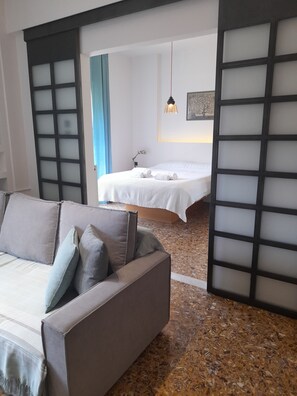 1 bedroom, iron/ironing board, travel crib, free WiFi