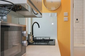 Leilighet – basic, 1 kingsize-seng med sovesofa | Innvendig