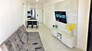 Apartment | Living area | 42-inch Smart TV with digital channels, Netflix, streaming services