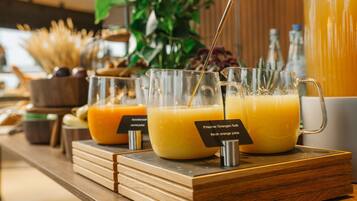 Daily buffet breakfast (EUR 25 per person)