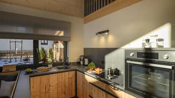 Kühlschrank, Ofen, Herdplatte, Geschirrspüler