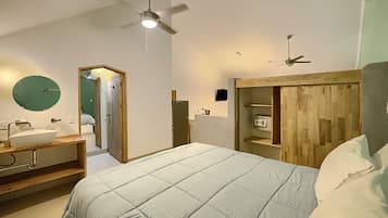 In-room safe, desk, laptop workspace, blackout drapes