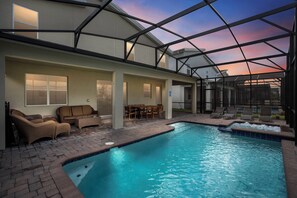 Una piscina climatizada