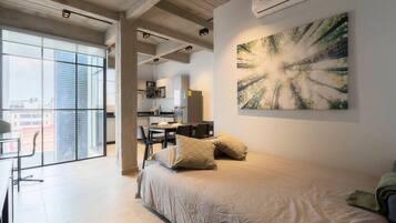 2 bedrooms, iron/ironing board, travel crib, WiFi