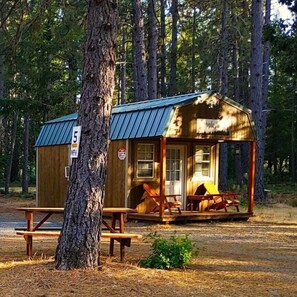 Property grounds - Applegate Cabin 2 - Restrooms and Showers are only a short walk away. (O'Brien)