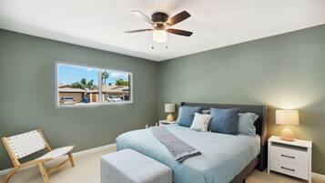 4 habitaciones, escritorio, tabla de planchar con plancha y wifi gratis