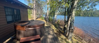Cedar Retreat located in God's Country, on East Bass Lake. Sleeps 10!