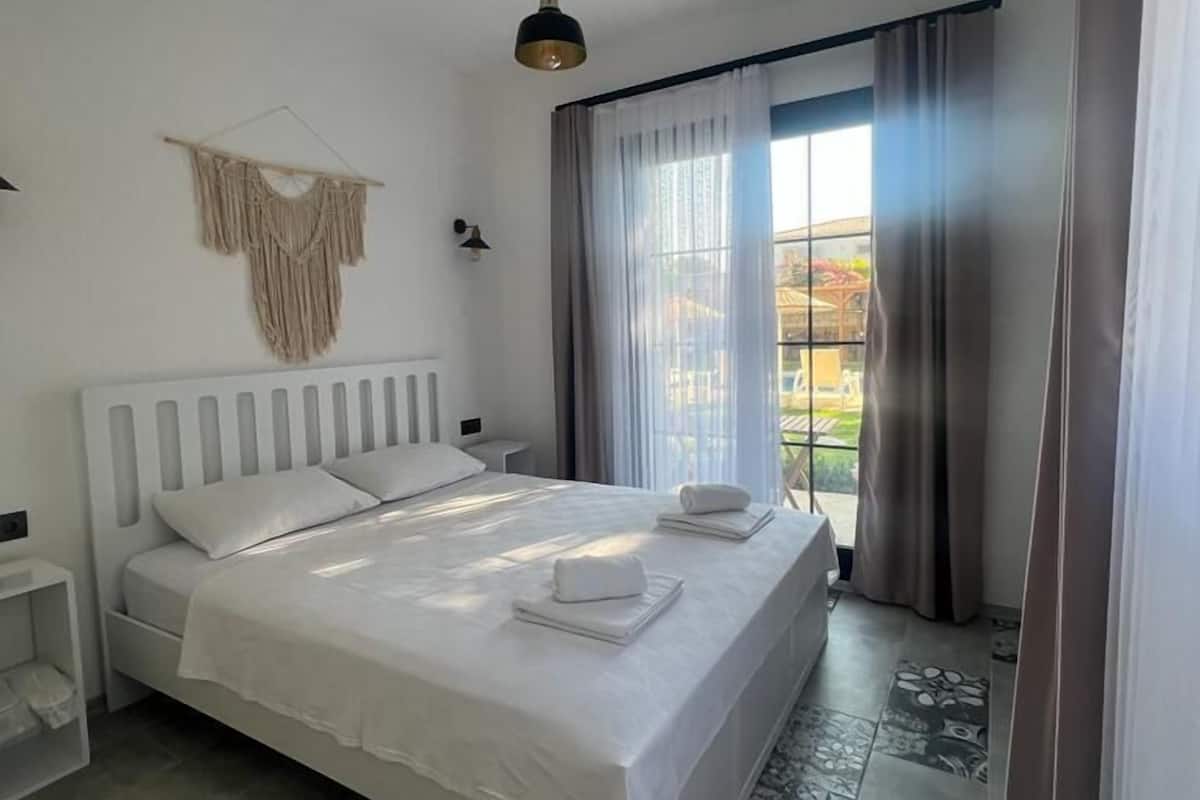 1 habitación, caja de seguridad en la habitación y cortinas blackout