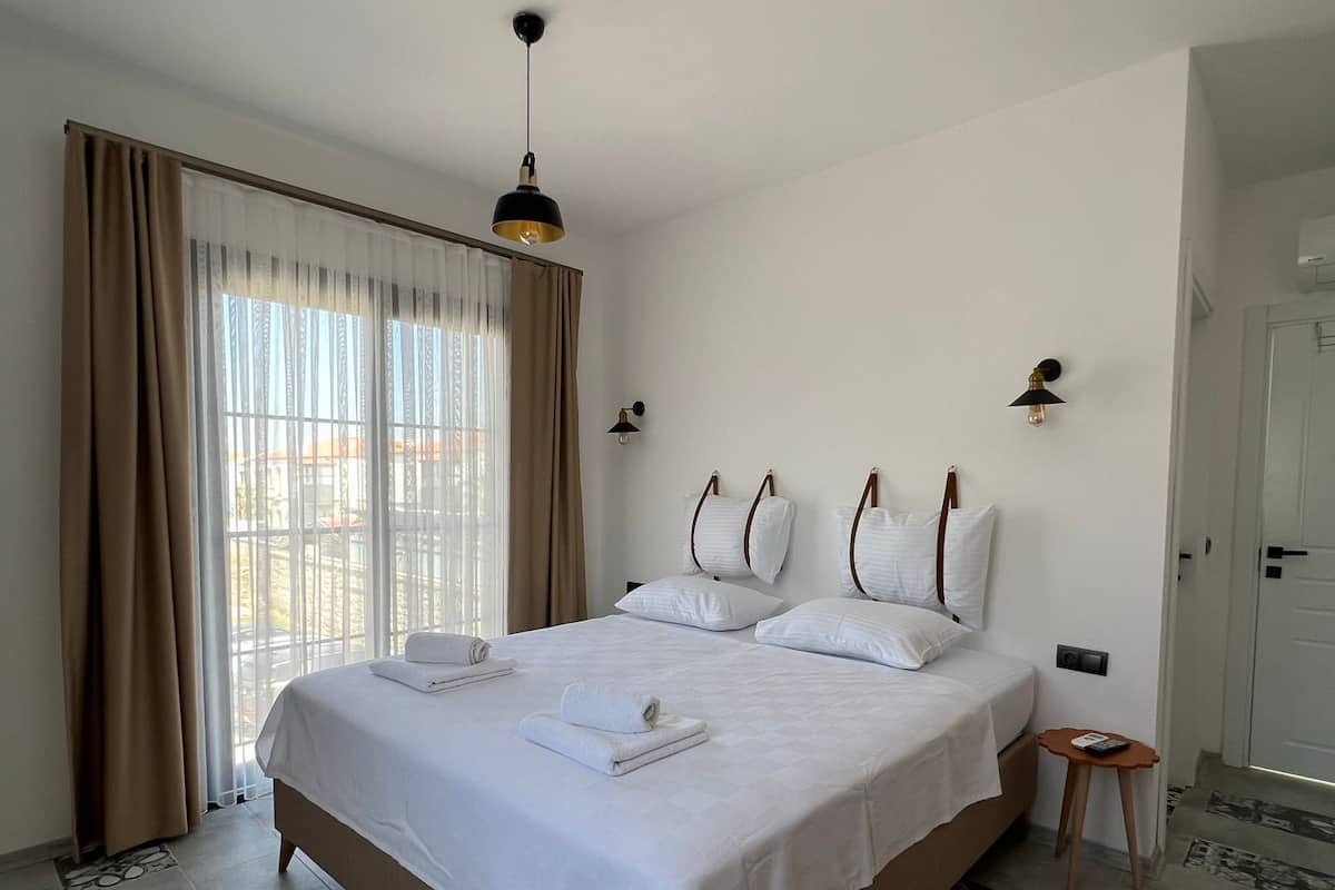 1 habitación, caja de seguridad en la habitación y cortinas blackout