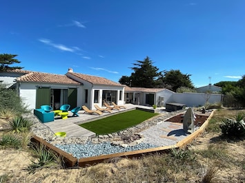 Le jardin vue de haut
