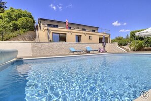 Indoor pool, a heated pool