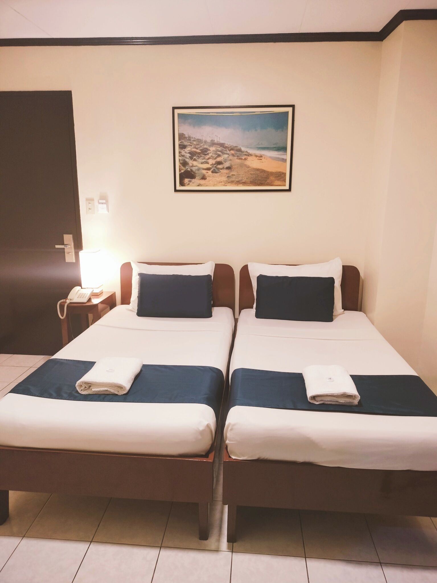 Standard-Zweibettzimmer, 2 Einzelbetten | 1 Schlafzimmer, Allergikerbettwaren, kostenloses WLAN