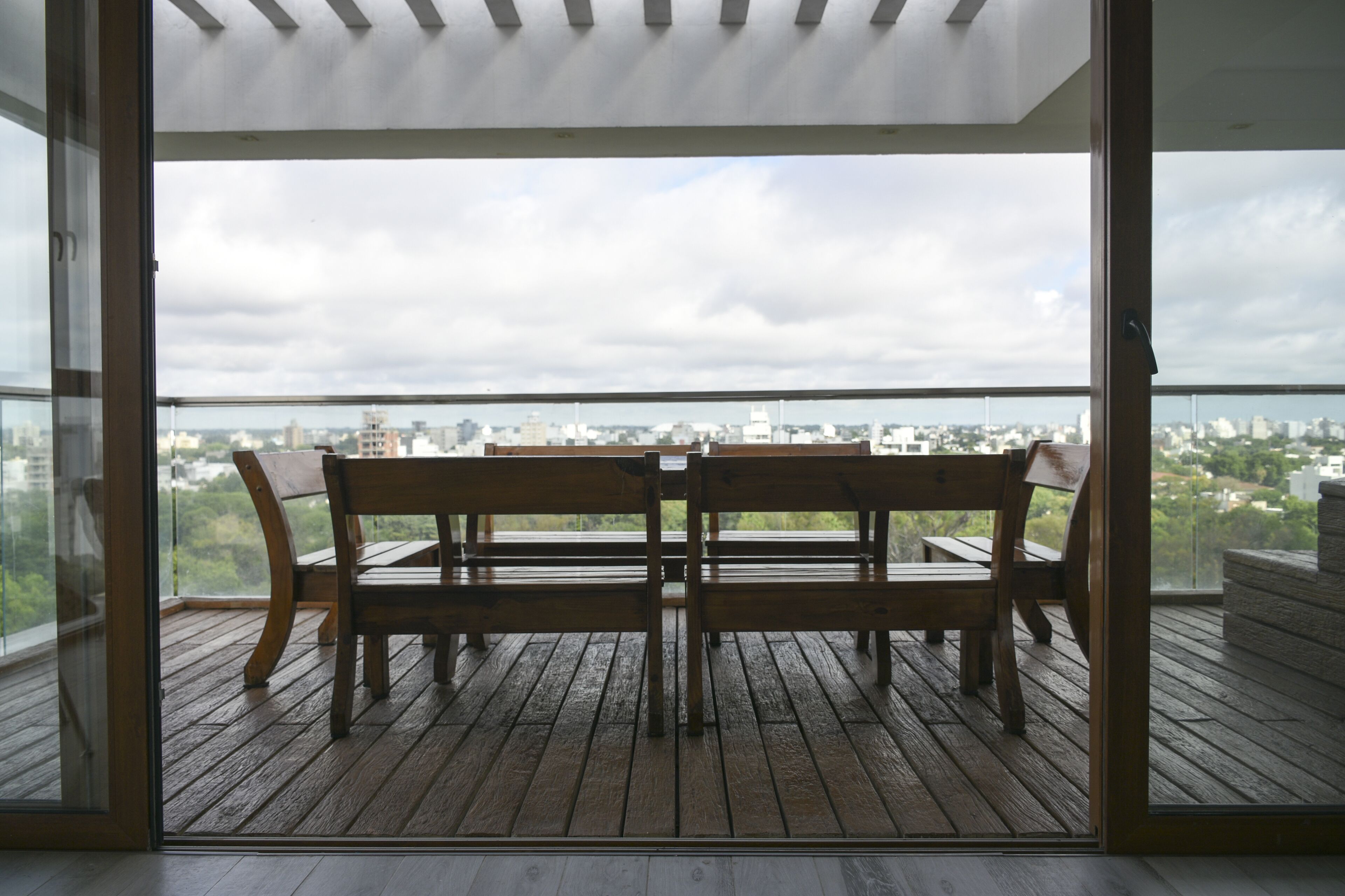 Presidentieel appartement | Terras