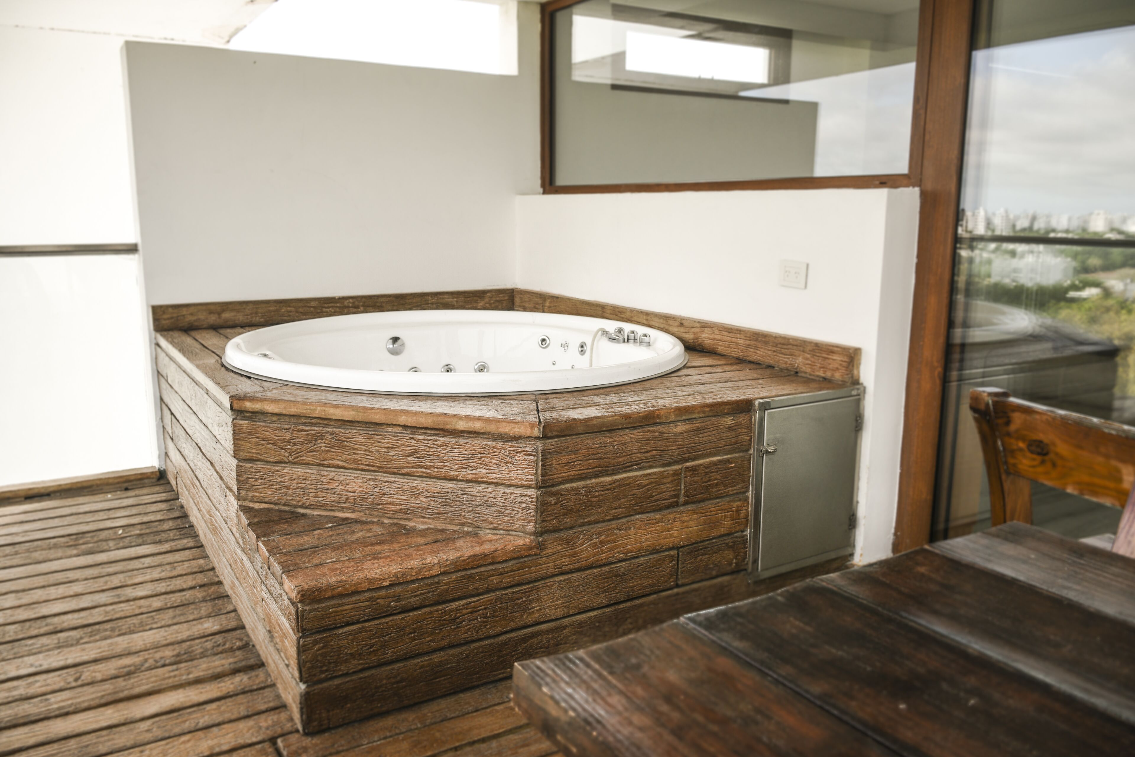 Presidentieel appartement | Terras