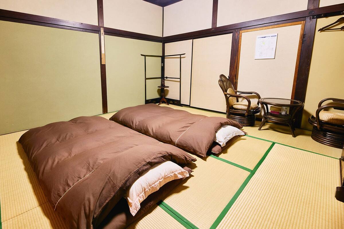 Down comforters, desk, WiFi (free), individually decorated