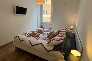 1 chambre, lit parapluie, Wi-Fi, draps fournis