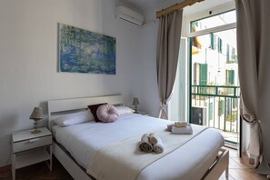 2 室のベッドルーム、WiFi、ベッドシーツ