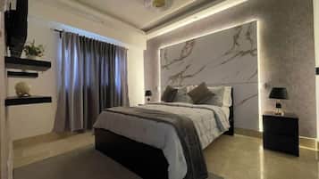 1 habitación, wifi gratis y ropa de cama