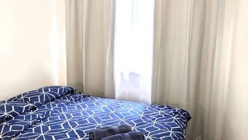 2 bedrooms, desk, iron/ironing board, free WiFi