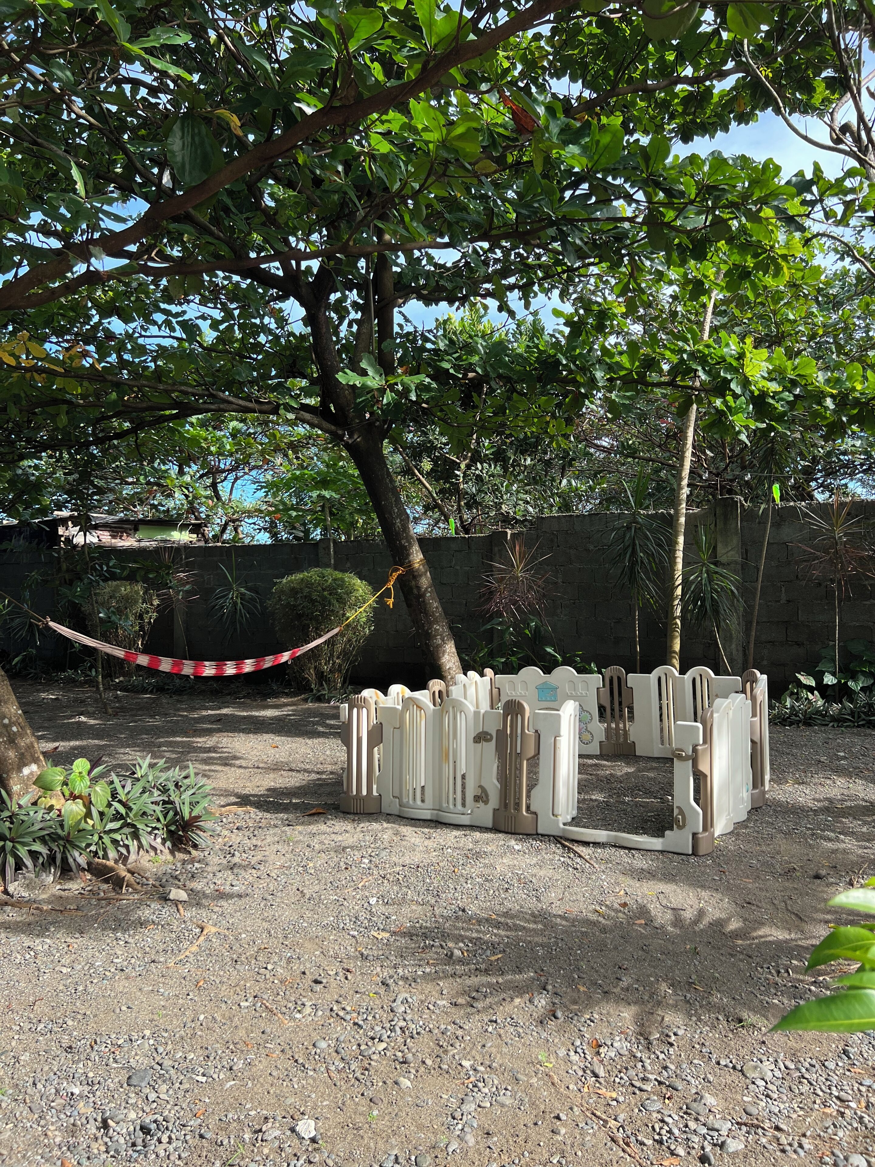 Enceinte de l’hébergement